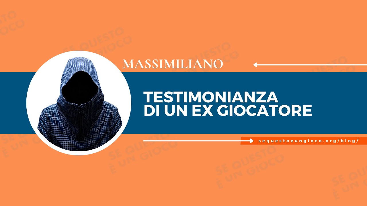 Testimonianza di un ex giocatore che ne è uscito facendosi aiutare ...