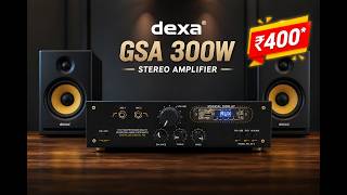 DEXA 300WATT STEREO HI-END💥 AMPLIFIER || CDIL 3055 TRANSISTOR 💯