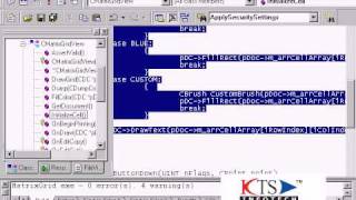 VC++ GUI Tutorials using MFC, MFC Windows - MatrixGrid Part2 Mouse Click, Zooming & Scrolling Profile