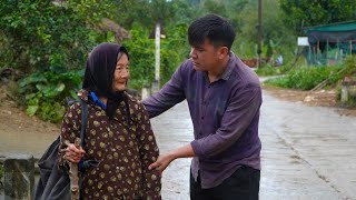 The surprising decision of a single elderly woman: Strangers suddenly become family.