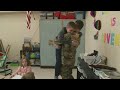 Soldier suprises his 5 children after returning from deployment