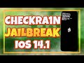 Checkra1n jailbreak ios 141  how to jailbreak ios 141 using checkra1n without computer