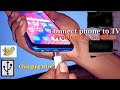 How to connect phone to tv using usb data cable charging wire connect problem  solution