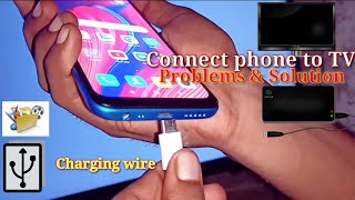 How To Connect Phone To TV Using USB Data Cable (Charging Wire) Connect Problem & solution screenshot 3