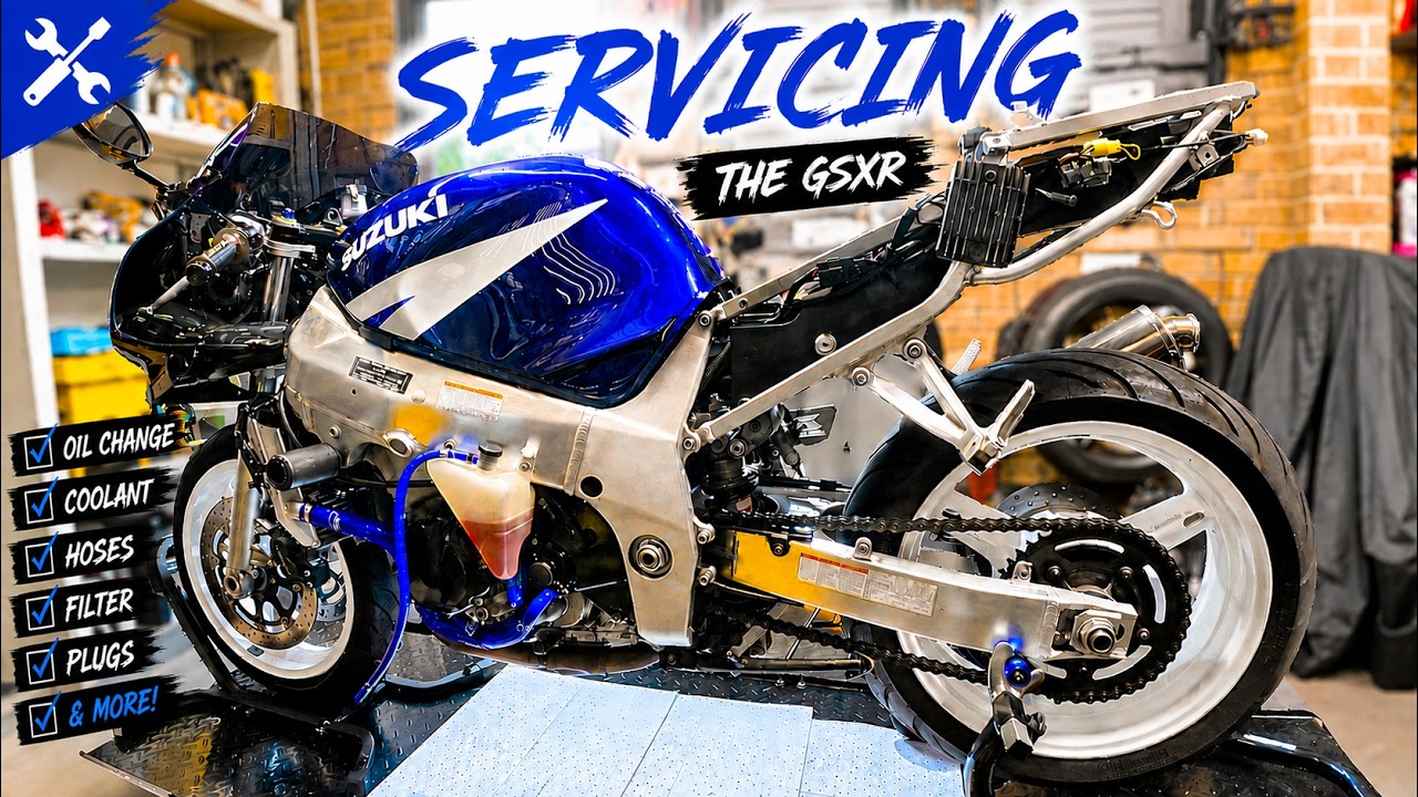 Servicing My New GSXR.....Resolving The Misfire?