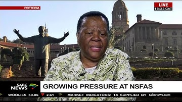 Naledi Pandor holds meeting with NSFAS after Nxasana