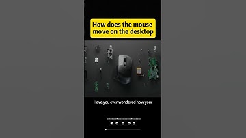 How does the mouse move on the desktop #knowledge #science