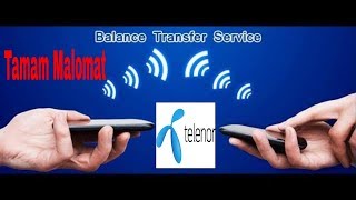 How to share Telenor Balance 1000 Working,2017 screenshot 4