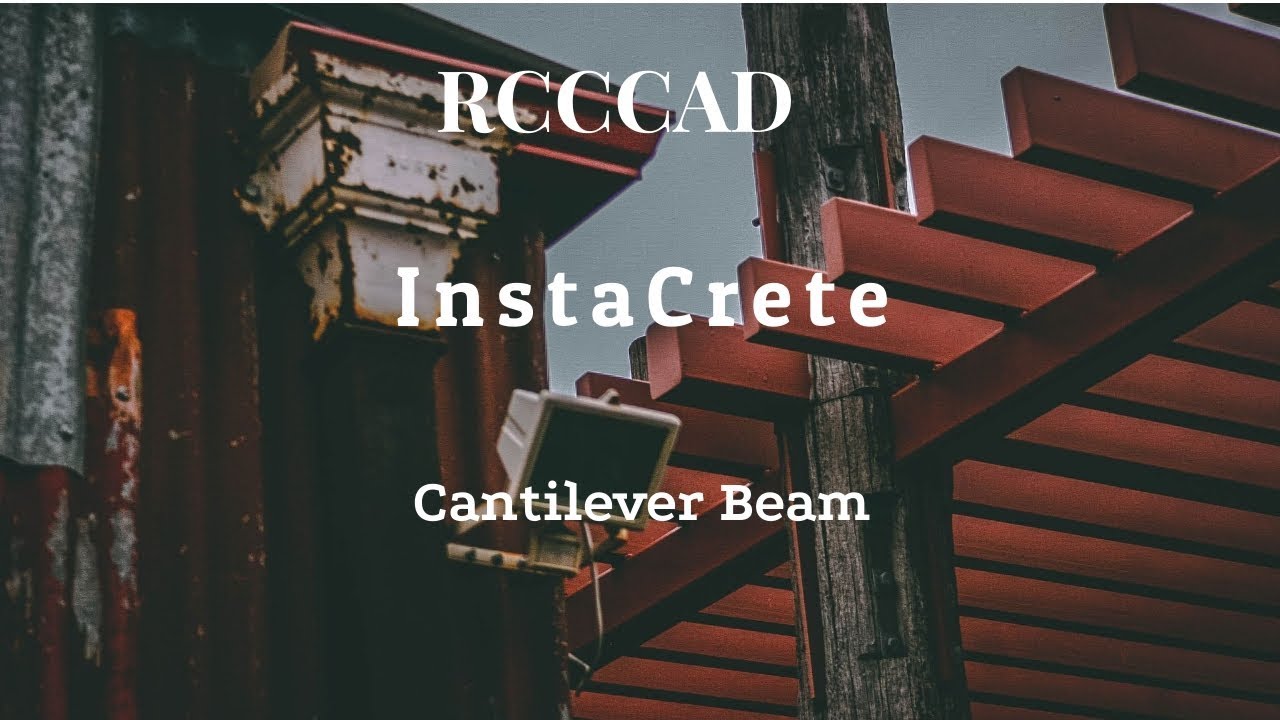 Revit Add-ons InstaCrete – How to add cantilever beams in a Revit project file? Cantilever beam I