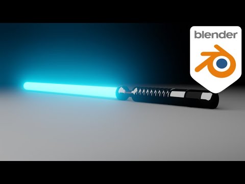 How to make a simple lightsaber in Blender 2.91 - YouTube