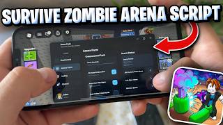 Survive Zombie Arena Script - How I Got Survive Zombie Arena Roblox Script (SZA Script) 🧟 UPDATED! screenshot 1