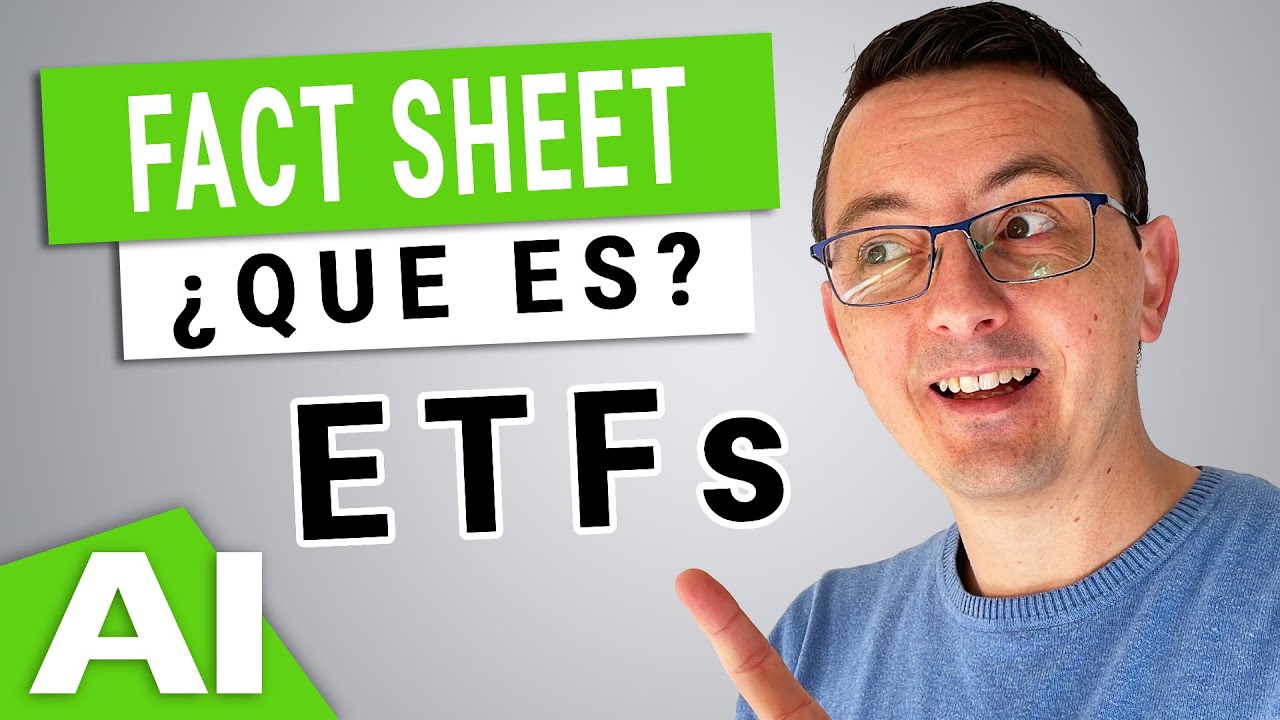 FACT SHEET de ETFs 2022 ¿QUE ES y para Qué Sirve? 👌 YouTube