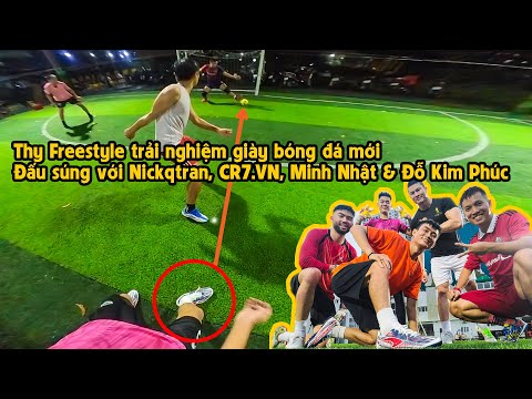 Video THY FREESTYLE đi đá bóng ghi bàn cực hiểm đấu súng vs... - youtube