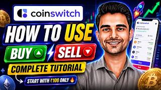 CoinSwitch Tutorial: Deposit, Buy & Sell Crypto for Beginners