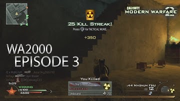 MW2, Nuke with every sniper - WA2000