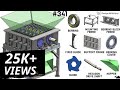 How to design a heavy duty plastic shredder machine prototype 341  design with ajay 