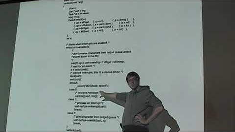 [IWP9 2010] New OS work at Bell Labs, Noah Evans