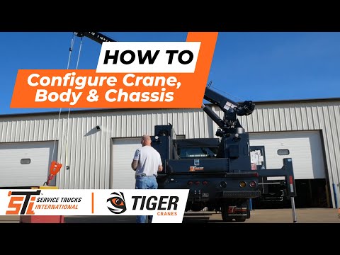 Mounting A Crane On A Service Truck