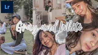 Gray And White Preset Mobile Lightroom Preset Tutorial Free Dng Karla Credo