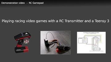 RC Gamepad - RC (radio controlled) Controller as USB Gamepad, play games with your RC Transmitter