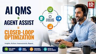 AI QMS + Agent Assist = Closed-Loop Optimization for Contact Centers