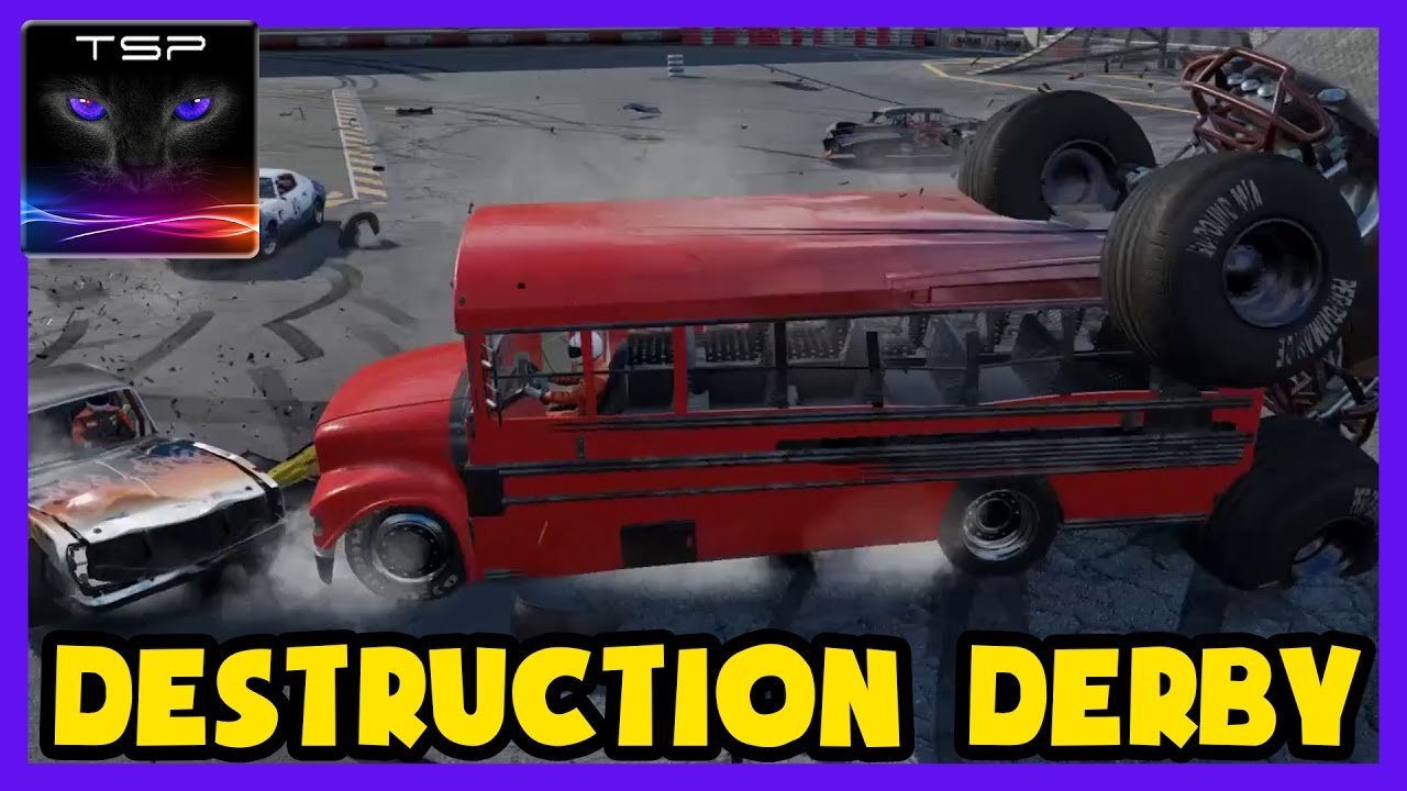 Wreckfest - Bus of Terror DEMOLITION DERBY (22 Cars vs Bus & Monster ...