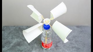 DIY Windmill Toy from Recycled Materials | Easy Science Project for Kids
