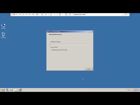 Install Microsoft Filter pack 2.0 with SP1 for exchange server 2007 installation in Server 2008 R2