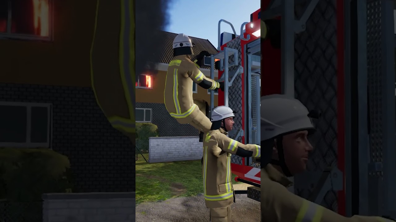 Экстренный вызов 112 - ВОДЯНАЯ ПУШКА ПРОТИВ ПОЖАРА В КВАРТИРЕ! (Берлинская пожарная бригада)