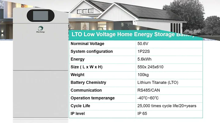 Customized Residential Energy Storage Solutions,48V LTO Battery,110V Battery,Cabinet Rack Battery