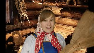 картинка: Маша и медведь. Русская народная сказка