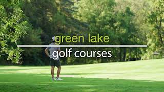 Golfing in Green Lake, WI