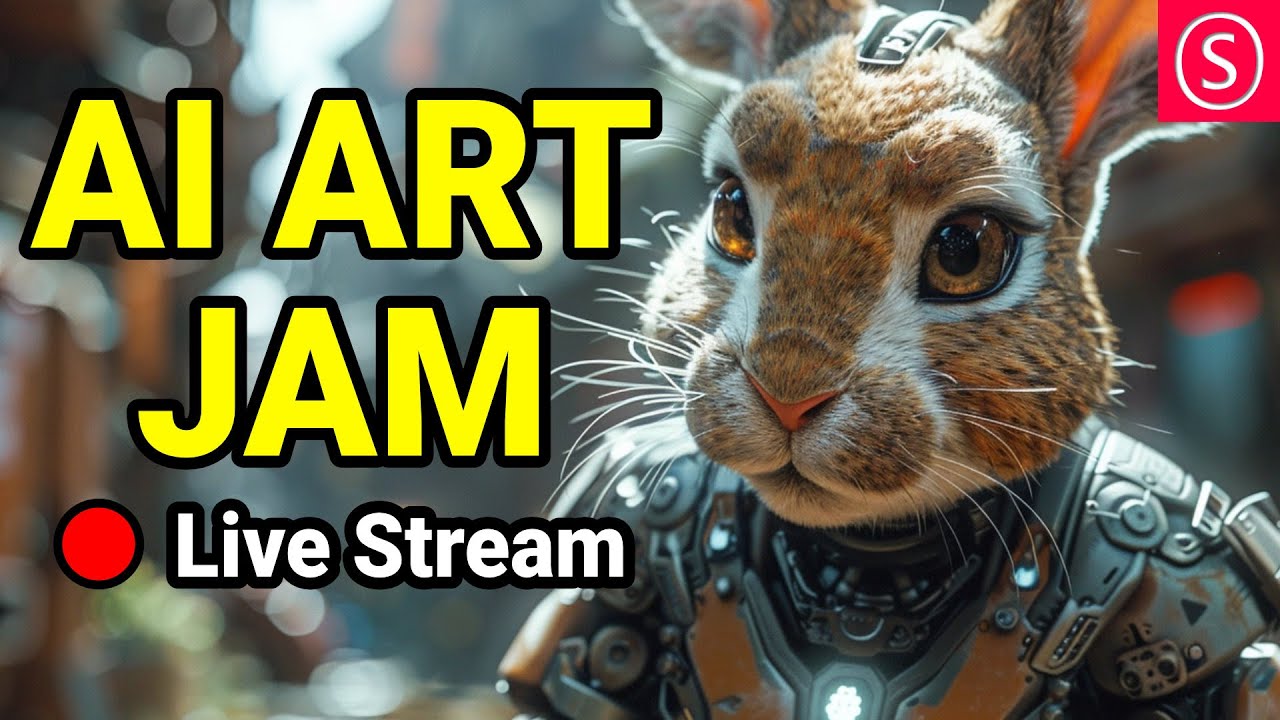 3D AI ART Jam – Happy Easter – Live Stream – Join me & Have Fun 3D AI ART Jam – Happy Easter – Live Stream – Join me & Have Fun
