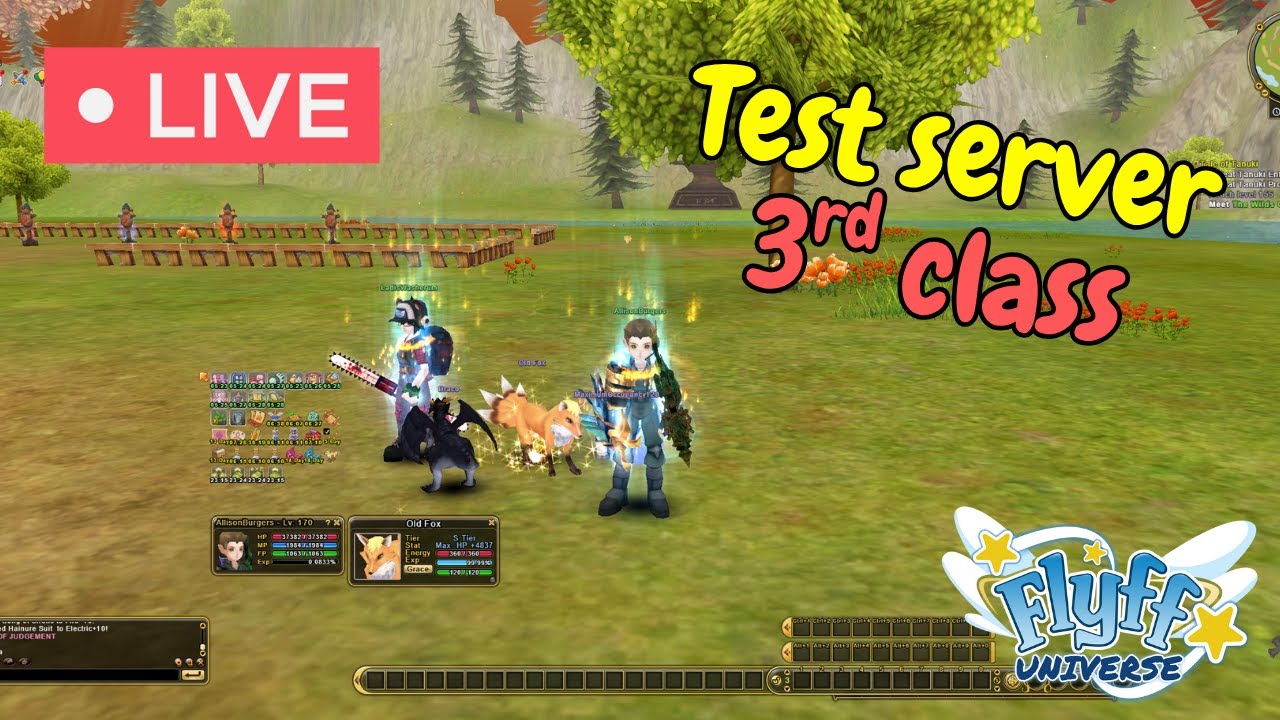 [TH/EN] Flyff Universe | Review Test server patch 1.5.0