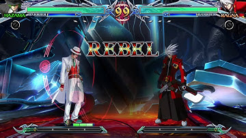 Blazblue Chronophantasma Extend-Hazama Arcade Mode End #notMinecraft