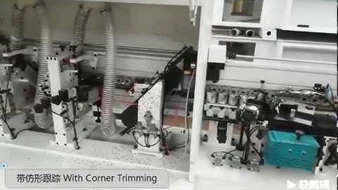 FZ 450DJ PVC automatic edge banding machine/ enchapadora  with premilling and corner rounding