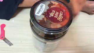 natural wild forest honey unboxing video