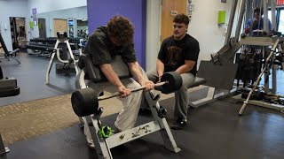 My blue collar friend tries SBL workout