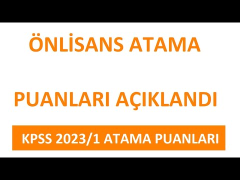 ÖNLİSANS ATAMA PUANLARI AÇIKLANDI- EN ÇOK ATANAN 20 ÖNLİSANS BÖLÜMÜN EN DÜŞÜK ATAMA PUANLARI(2023/1)