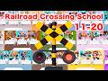 Railroad Crossing School Compilation: Episodes 11-20