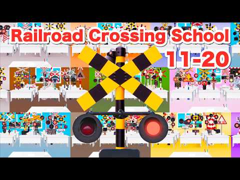 Railroad Crossing School Compilation: Episodes 11-20