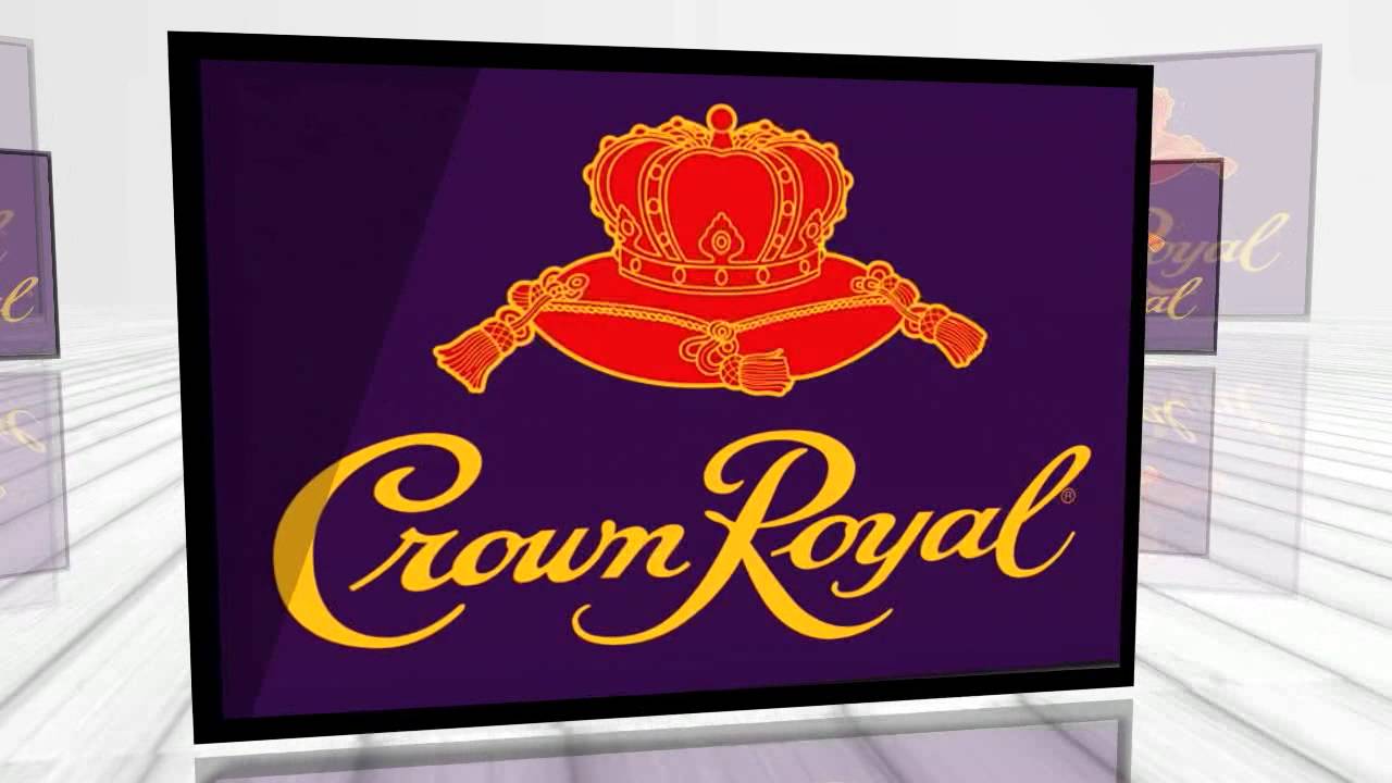 Crown Royal Beer Bar Stretched Canvas Print Sign