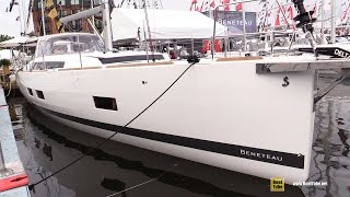 2017 Beneteau Oceanis 55 Yacht - Deck and Interior Walkaround - 2016 Annapolis Sail Boat Show