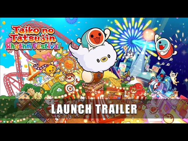Taiko no Tatsujin: Rhythm Festival – Digital Launch Trailer - YouTube