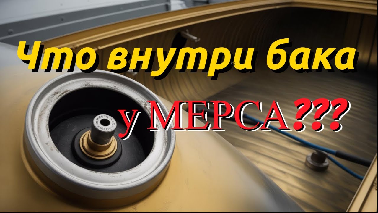 Бензобак на мерседес