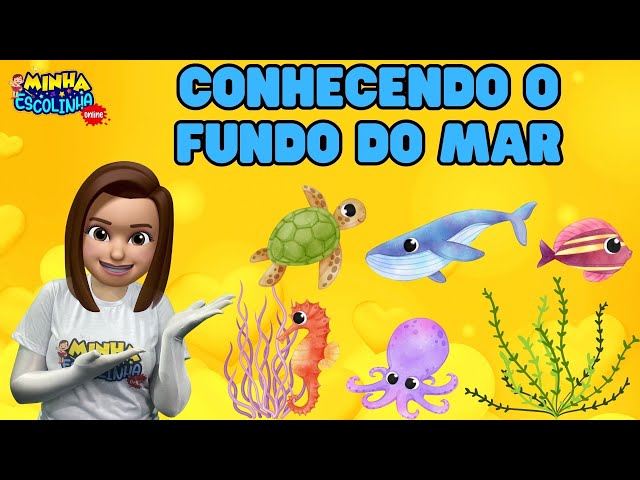 Conhecendo o Fundo do Mar G4 - Educação Infantil - Videos Educativos - Atividades para Crianças