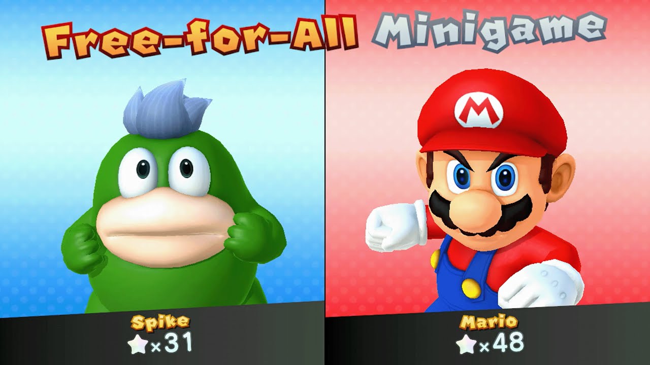 Mario Party 10 - Spike vs Mario - Chaos Castle