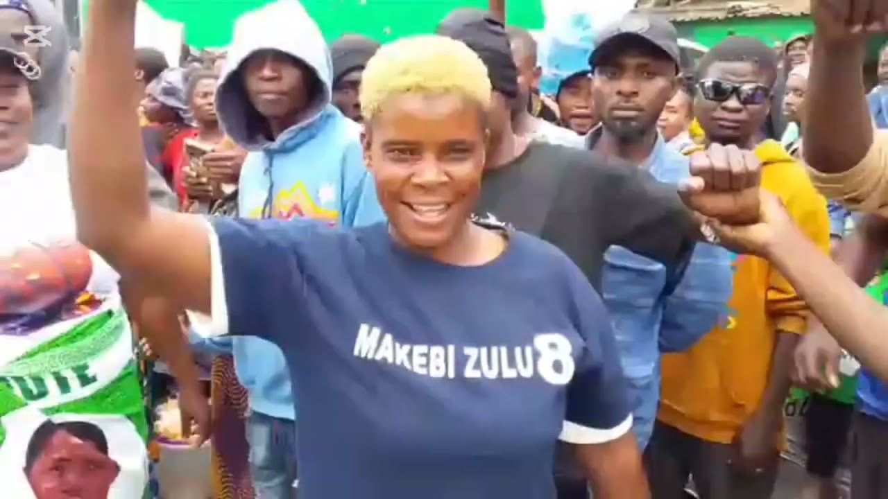 Makebi Zulu arrives at PF  party secretariat to file his nominations for the PF Presidency