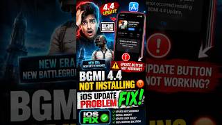 Bgmi 4.4 ios update install problem #bgmi #bgmilive #pubgmobile
