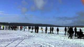 Ice Race In Hofors, Sweden 20110205